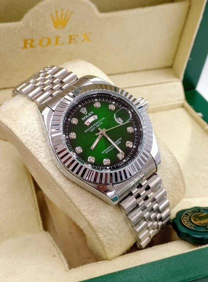 RLX - 2 Tone -Day & Date-Stainless Steel- N3