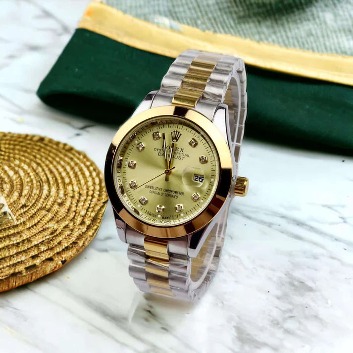 FITRN - 2 Tone -Day & Date-Stainless Steel-FR886